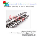 व्यावसायिक Qunying उच्च गुणवत्ता शंक्वाकार जुड़वां पेंच बैरल गर्म बिक्री